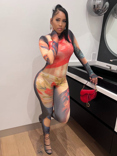 Abstract Muse Jumpsuit